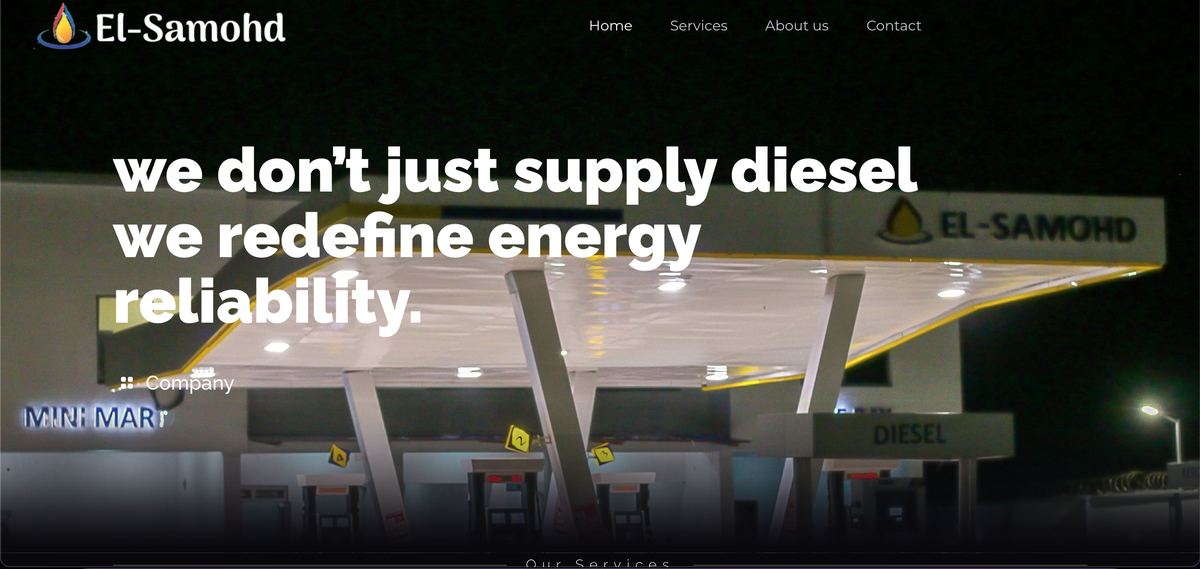 Preview of the Elsa Mohd Energy website